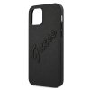 Guess GUHCP12LRSAVSBK iPhone 12 ProMax 6,7 czarny/black hardcase Saffiano Vintage Script